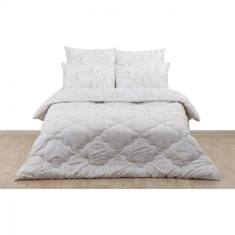 Одеяло теплое Верблюжья шерсть 1,5сп, микрофибра( 587)