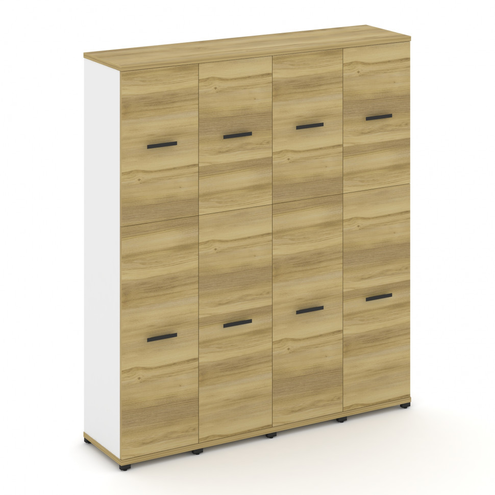 Concept Шкаф 4 узкие секции, 5 ниш CN.STU-545 B Дуб Винченцо/Белый Бриллиант/Металл Черный 1668*420* Concept Шкаф 4 узкие секции, 5 ниш CN.STU-545 B Дуб Винченцо/Белый Бриллиант/Металл Черный 1668*420*