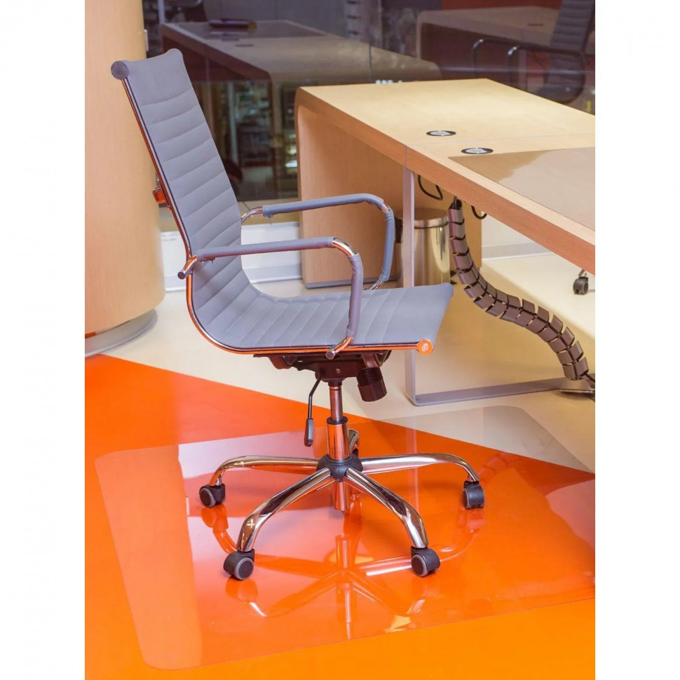 Коврик напольный BSL_Echair прозрачный, гладкий, ПЭТ  1000х1200х0,7мм