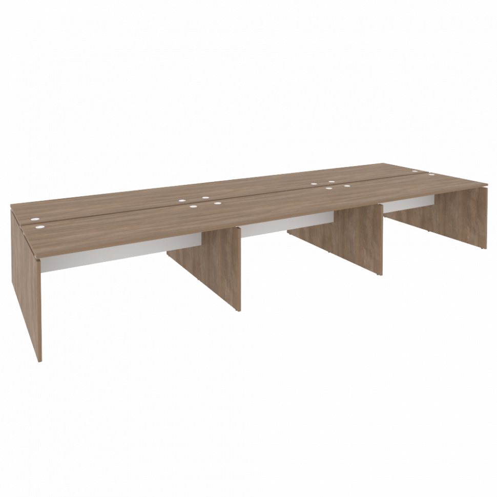 Onix Рабочая станция O.D.RS-6.4.8 Дуб Аризона/Белый Бриллиант 4740*1635*750 Onix Рабочая станция O.D.RS-6.4.8 Дуб Аризона/Белый Бриллиант 4740*1635*750