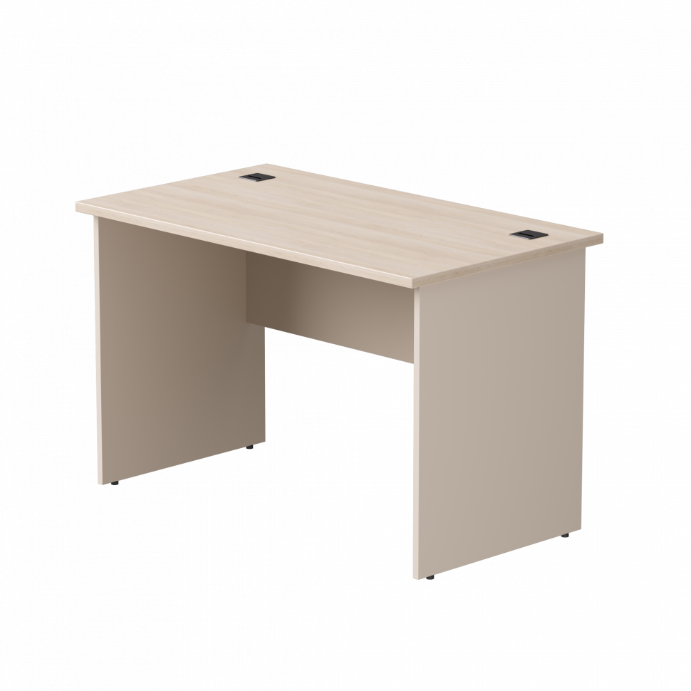 Стол прямой Everprof EVO (ЭВО) опоры ЛДСП 1180х670х755 мм Дуб Соната/Кашемир