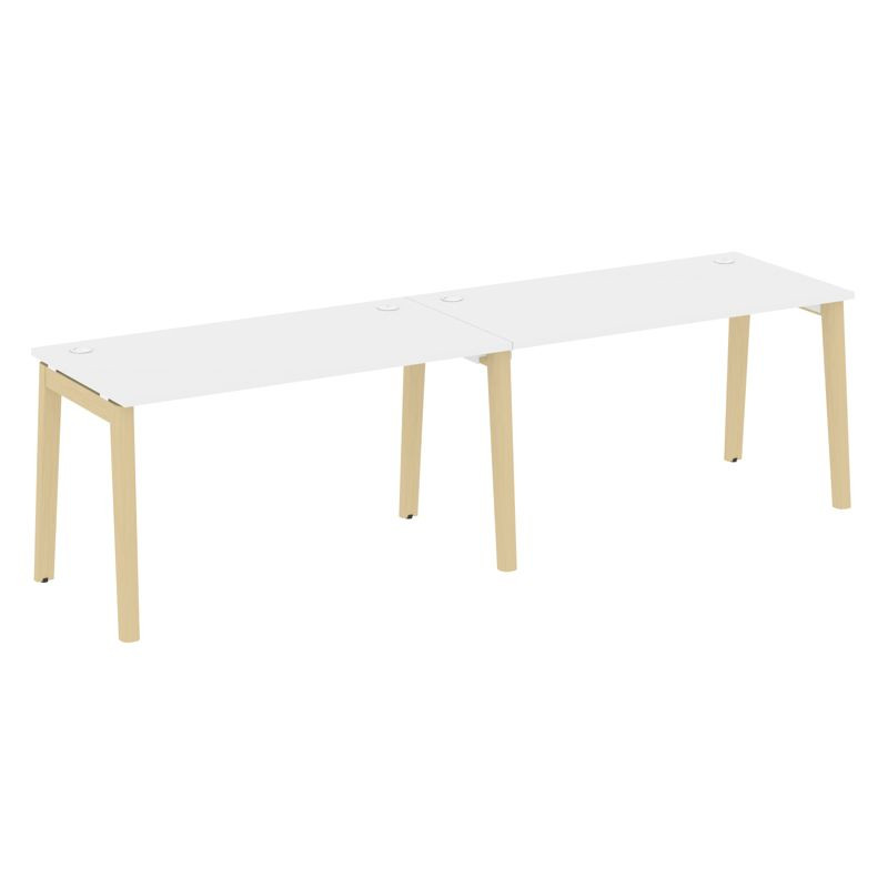 Onix Wood Рабочая станция OW.RS-2.3.7 Белый Бриллиант/Дуб Светлый/Металл Белый 2760*720*750 Onix Wood Рабочая станция OW.RS-2.3.7 Белый Бриллиант/Дуб Светлый/Металл Белый 2760*720*750