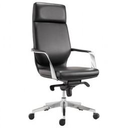 Кресло офисное BRABIX PREMIUM "Resonance EX-755", мультиблок, алюминий, экокожа, черное, 532487