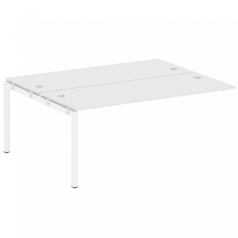 Metal System Quattro Проходной элемент рабочей станции на П-образном м/к 50БП.ПРС-СП-2.5 Белый/Метал Metal System Quattro Проходной элемент рабочей станции на П-образном м/к 50БП.ПРС-СП-2.5 Белый/Метал