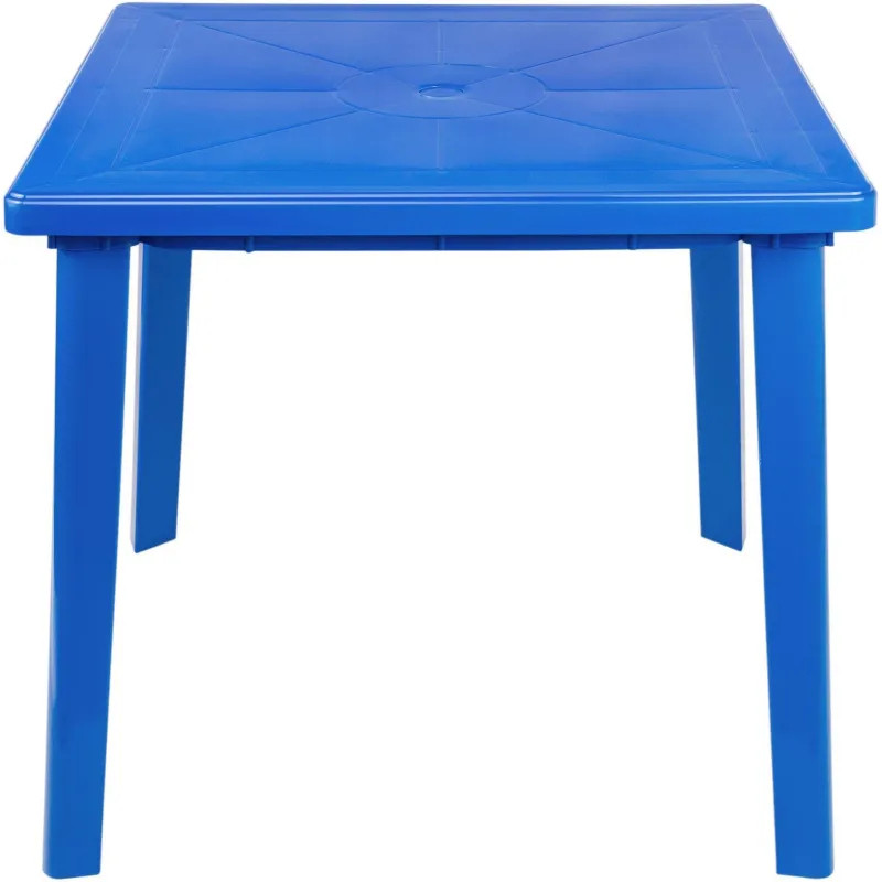 Стол пластиковый SPG_квадратный 80х80, синий