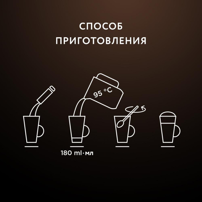 Кофе Jardin в стиках растворимый Латте 3в1, 18гх8шт 1693-10