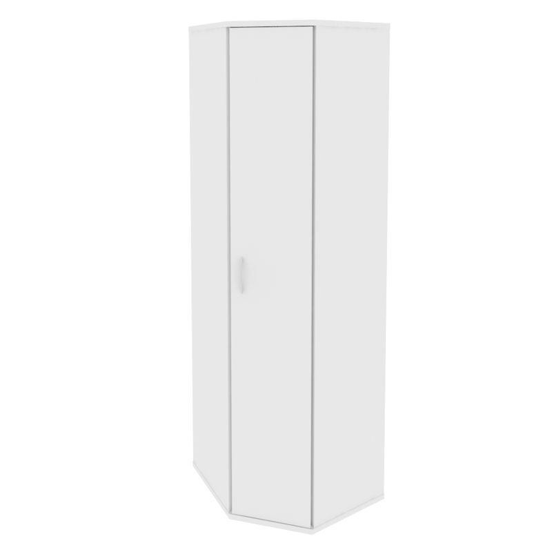 Riva Стеллаж уголовой с дверью А.СТ-1.10 Белый 600*600*1980 Riva Стеллаж уголовой с дверью А.СТ-1.10 Белый 600*600*1980