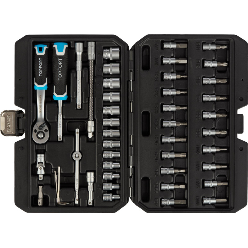 Набор инструмента TOPFORT 46 предметов 1/4