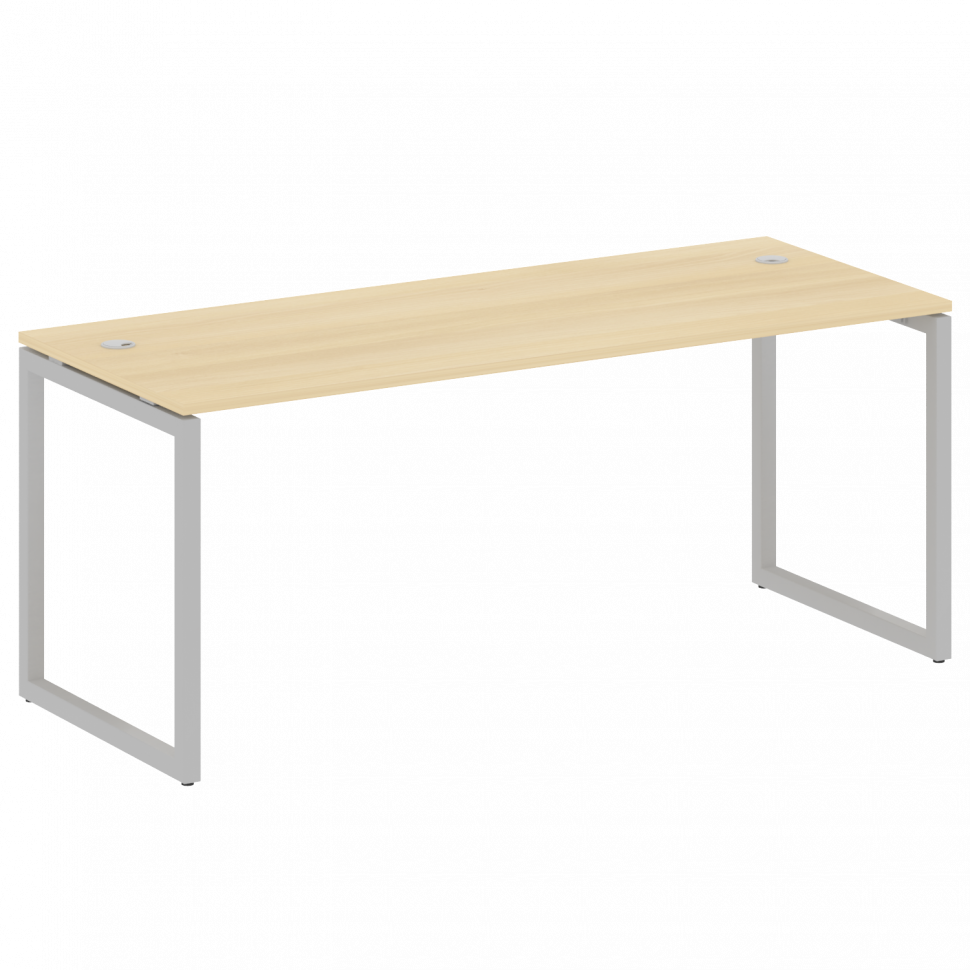Metal System Quattro Стол письменный на О-образном м/к 40БО.СП-5 Акация Лорка/Металл Серый 1800*720* Metal System Quattro Стол письменный на О-образном м/к 40БО.СП-5 Акация Лорка/Металл Серый 1800*720*