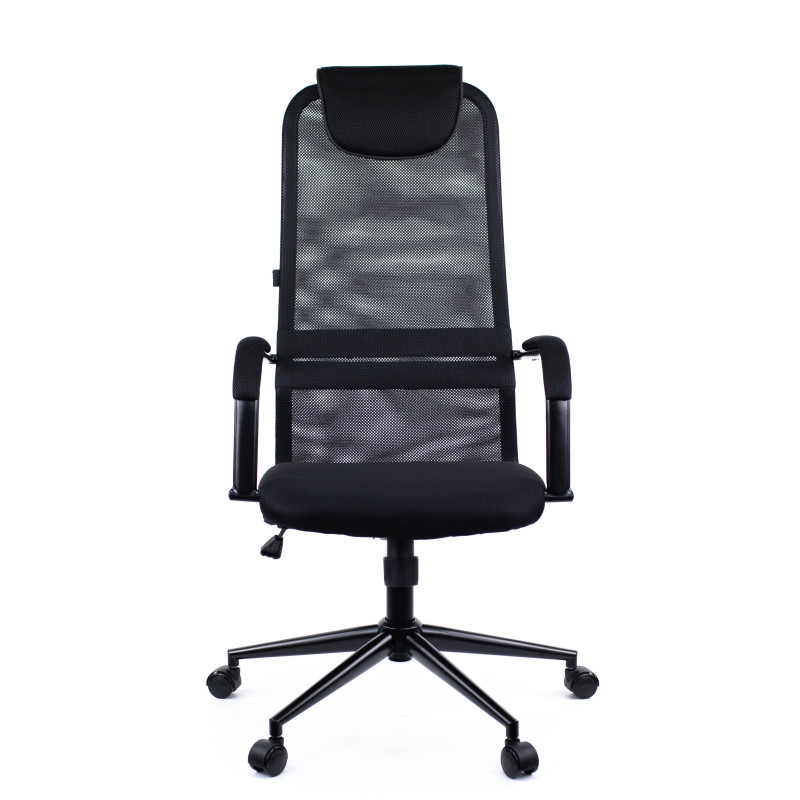 Кресло 0MX_EV_Everprof EP-705 сетка/ткань черный, металл