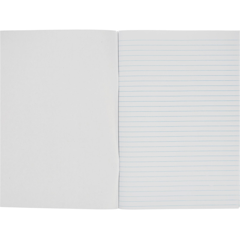 Тетрадь общая Attache 96л,лин,А4,скреп,обл.бумвин,цвет синий