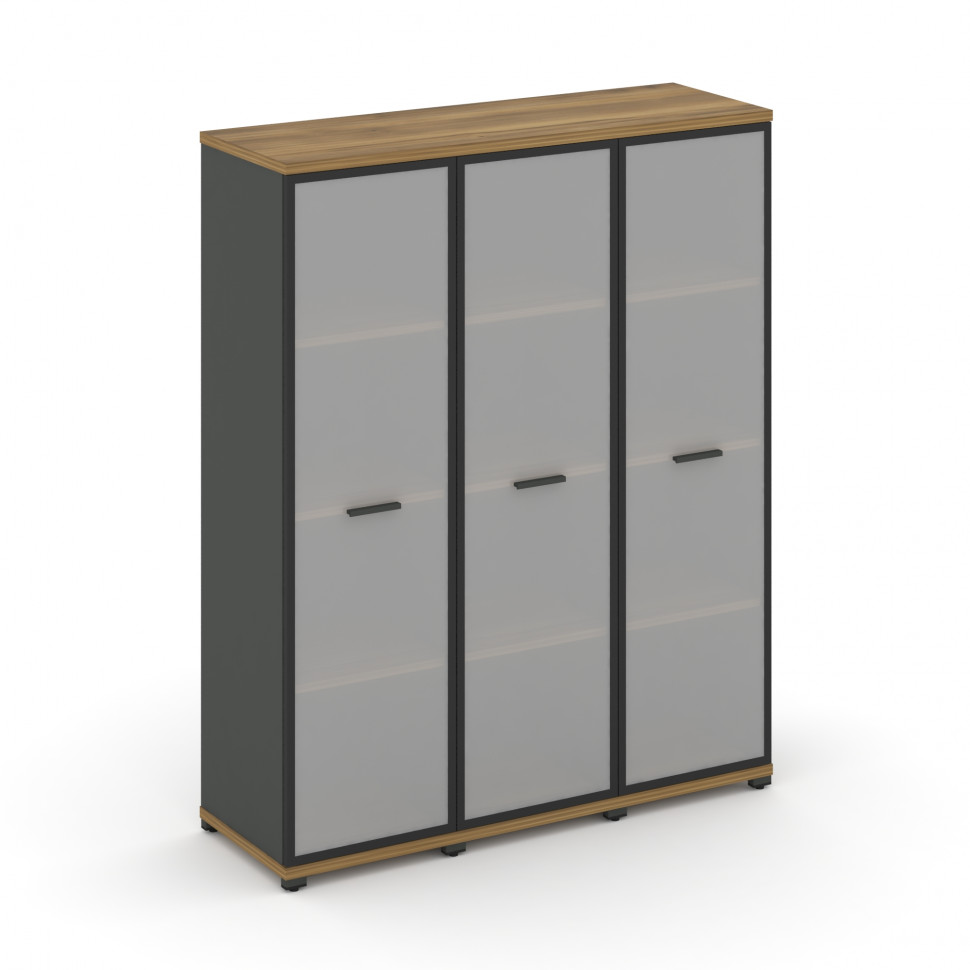 Concept Шкаф 3 узкие секции, 4 ниши CN.STU-436 RMB A Сандал Янтарный/Антрацит/Металл Антрацит/Сатин Concept Шкаф 3 узкие секции, 4 ниши CN.STU-436 RMB A Сандал Янтарный/Антрацит/Металл Антрацит/Сатин