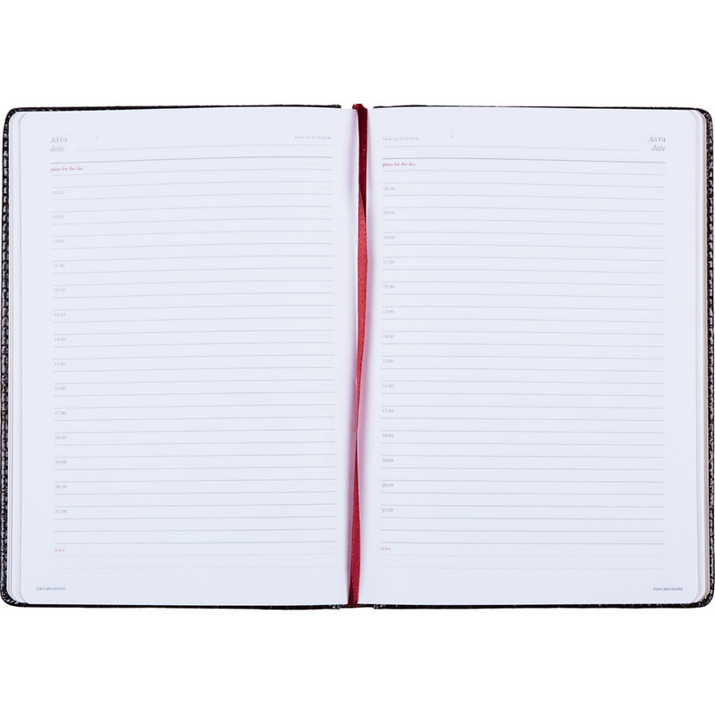 Ежедневник недатированный коричневый  А5+ СAIMAN 3-494 Д