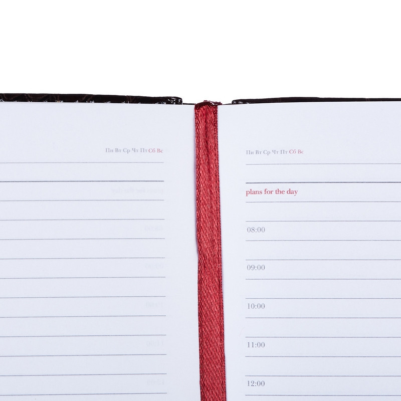 Ежедневник недатированный коричневый  А5+ СAIMAN 3-494 Д