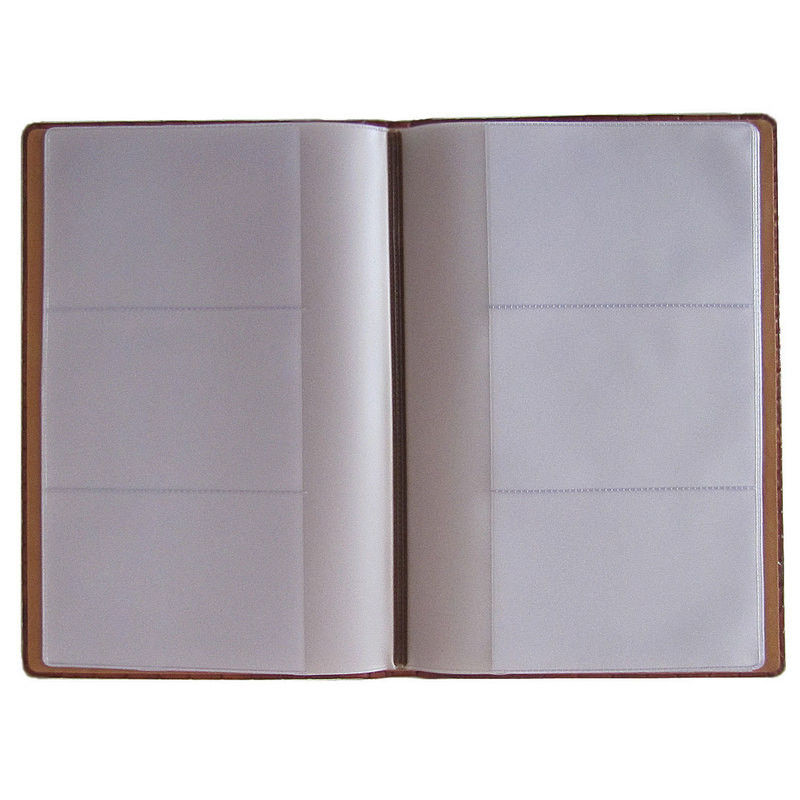 Визитница настольная 72 виз,черный,А5,133х202мм,АТТАСНЕ Вива