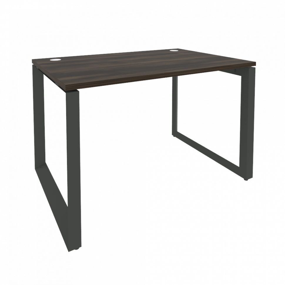 Onix Стол рабочий на О-образном м/к O.MO-SP-2.8 Дуб Мали/Металл Антрацит 1180*800*750