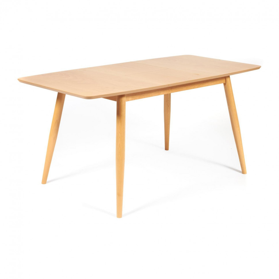 Стол раскладной Pavillion/Павильон МДФ/бук, 80х120+40х75см, натуральный