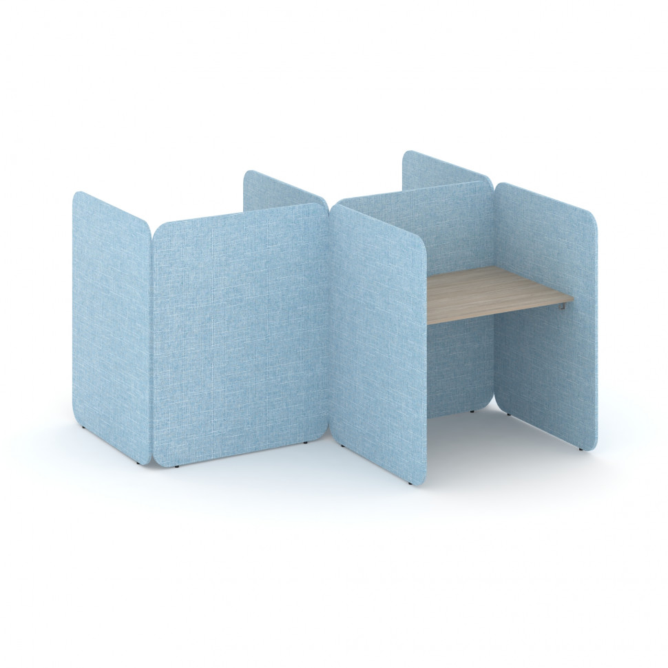 Call center Комплект №17 KC.K-017 Дуб Аттик/Romeo 09 2014*1800*1200