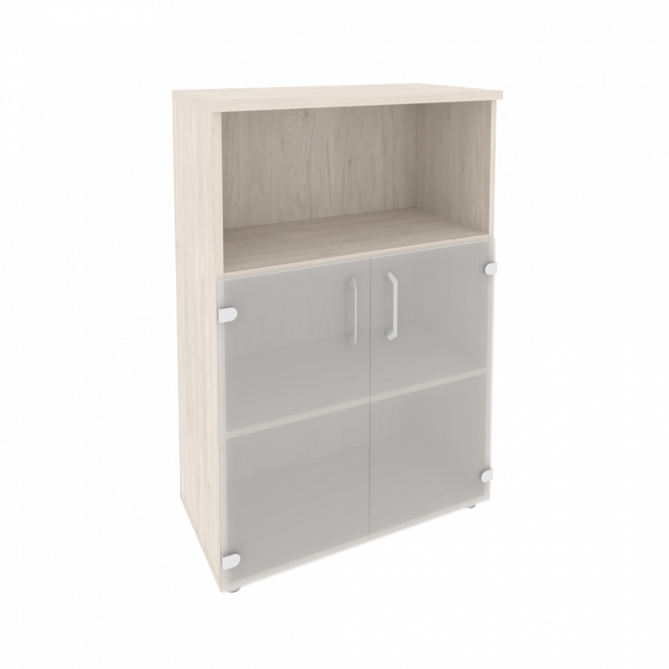 Onix Шкаф средний широкий O.ST-2.2 Денвер Светлый 800*420*1207