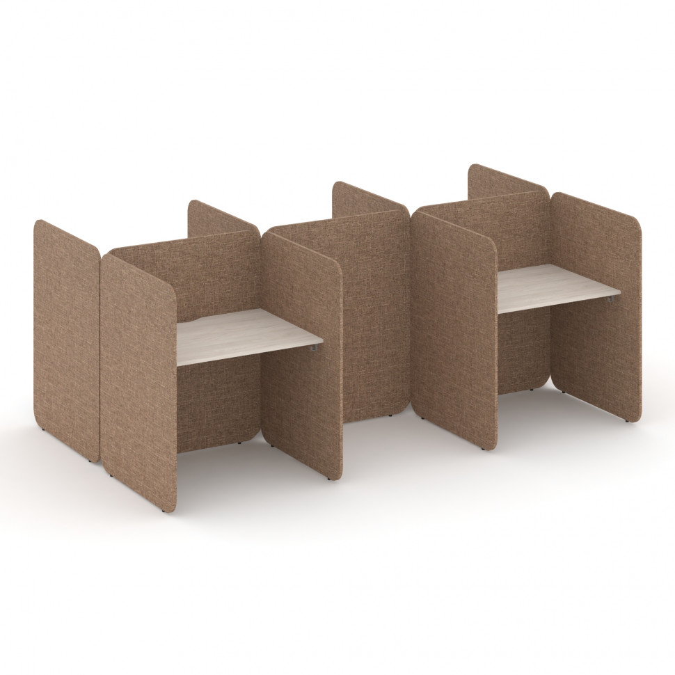 Call center Комплект №18 KC.K-018 Денвер Светлый/Romeo 03 3012*1800*1200 Call center Комплект №18 KC.K-018 Денвер Светлый/Romeo 03 3012*1800*1200