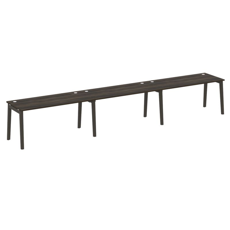 Onix Wood Рабочая станция OW.RS-3.4.7 Дуб Мали/Дуб Темный/Металл Антрацит 4740*720*750