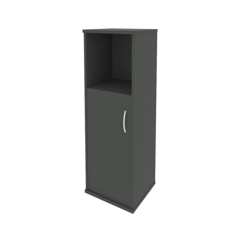 Riva Шкаф средний узкий левый А.СУ-2.1 (L) Антрацит 404*365*1215 Riva Шкаф средний узкий левый А.СУ-2.1 (L) Антрацит 404*365*1215
