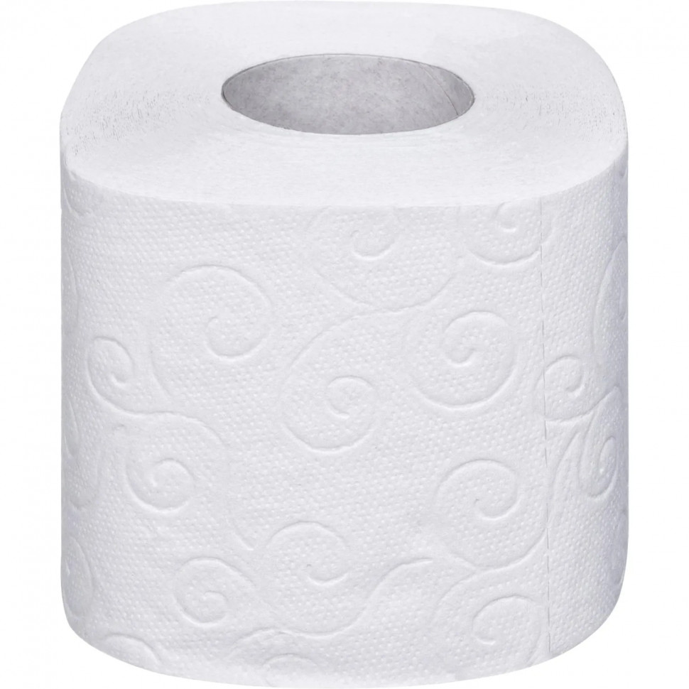 Бумага туалетная Luscan Standart 2сл бел вторичн втул21,88м 175л 12рул/уп_U