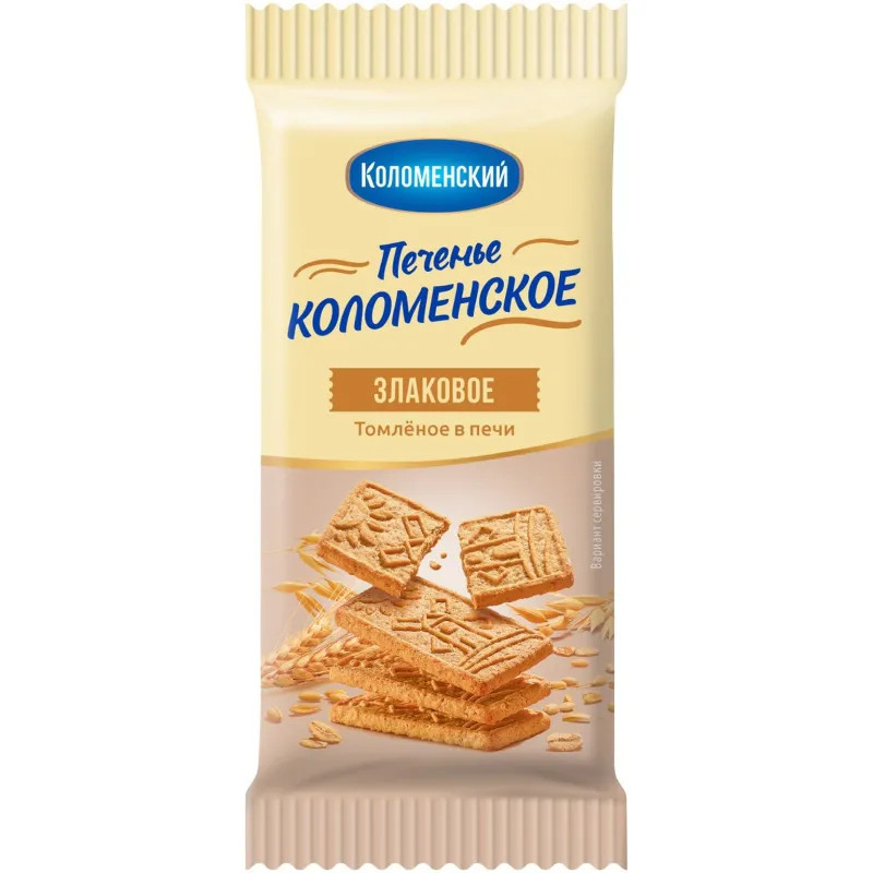 Печенье Коломенское злаковое, 30гx120шт, уп/3,6кг