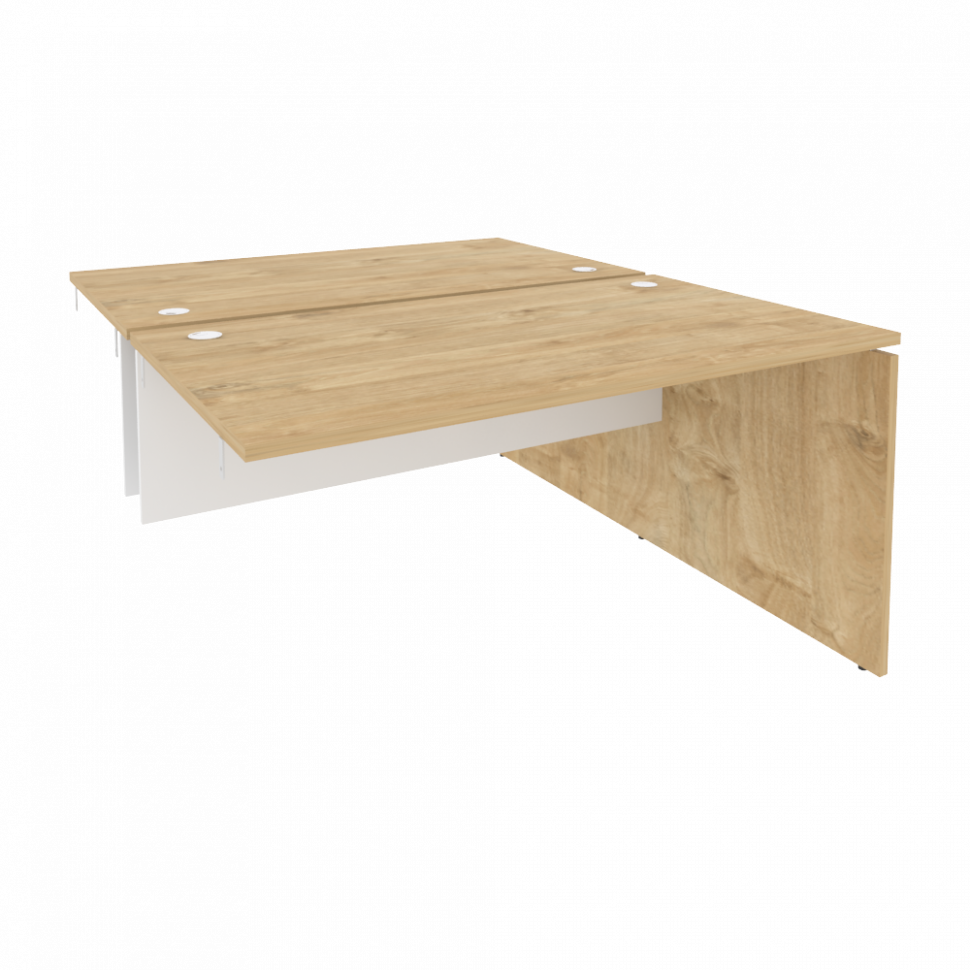 Onix Наборный элемент рабочей станции O.2.NRS-3.8 Тиквуд Светлый/Белый Бриллиант 1380*1635*750