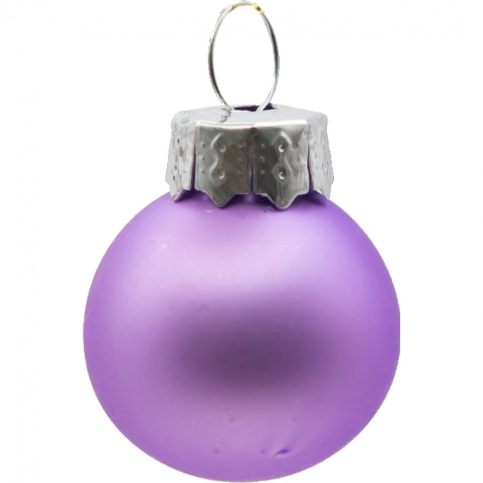 Набор шаров из стекла из 24 штук 2,5x2,5x2,5см арт.92658 Набор шаров из стекла из 24 штук 2,5x2,5x2,5см арт.92658