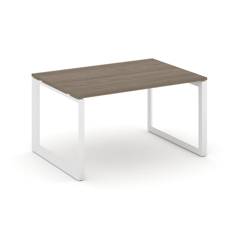 Style Project Стол переговорный SN-59O.SPRG-003.3 Вяз Благородный/Металл Белый 1380*980*750