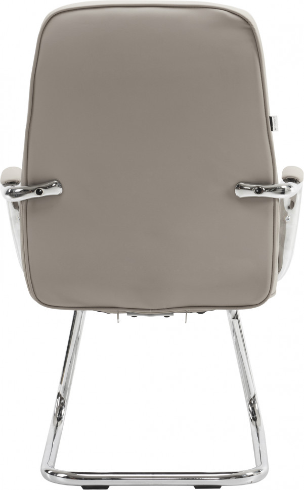 Кресло для посетителей Everprof Vesta (Веста) CF Экокожа Бежевый