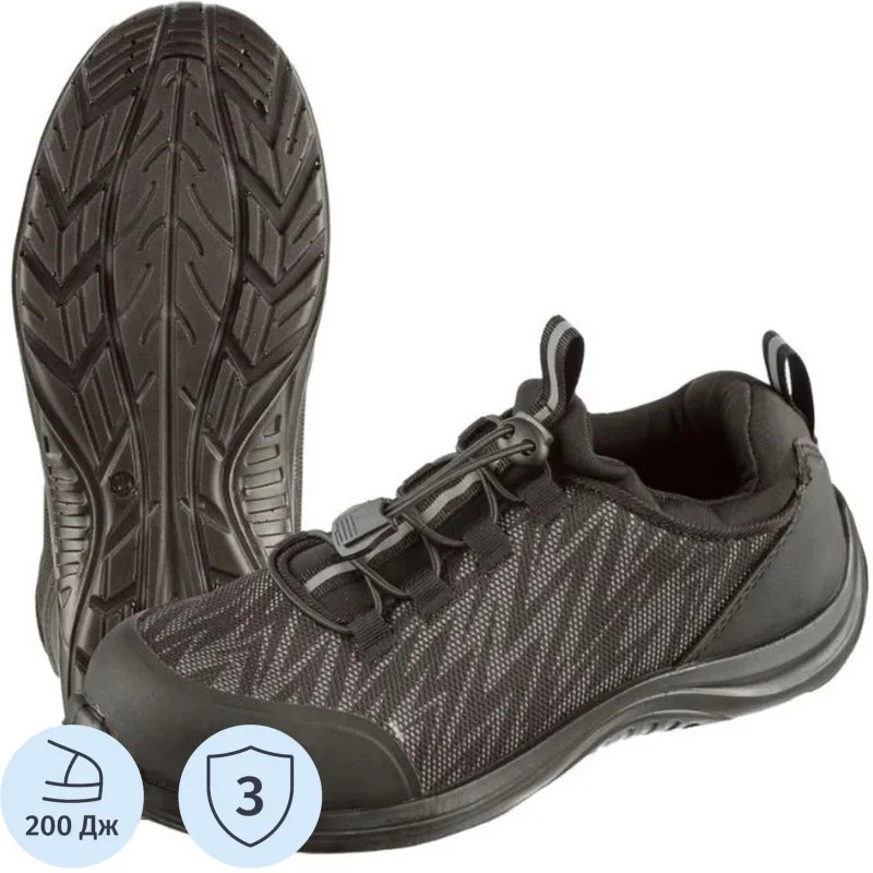 Полуботинки (кроссовки) Мистраль Light ПУ с МП р. 37 (135559)