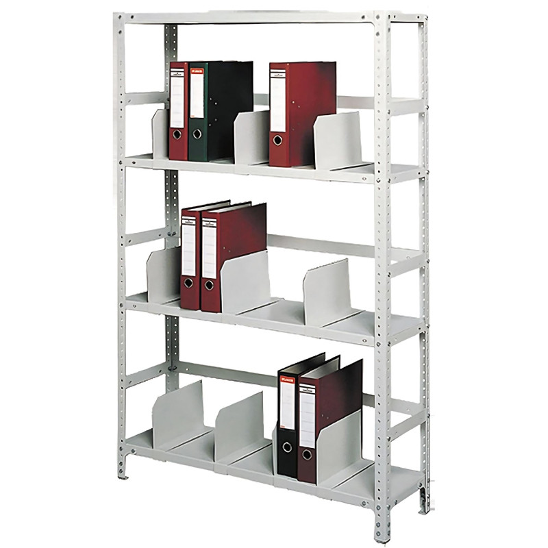 Стеллаж металлический 0MX_P_МС-254 с 4-мя полками 1000х500х2000