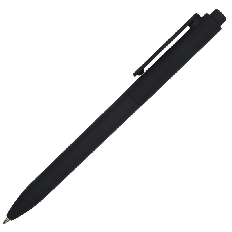 Ручка шариковая автомат. SoftClick.Black 0.7мм синяя 20-0102