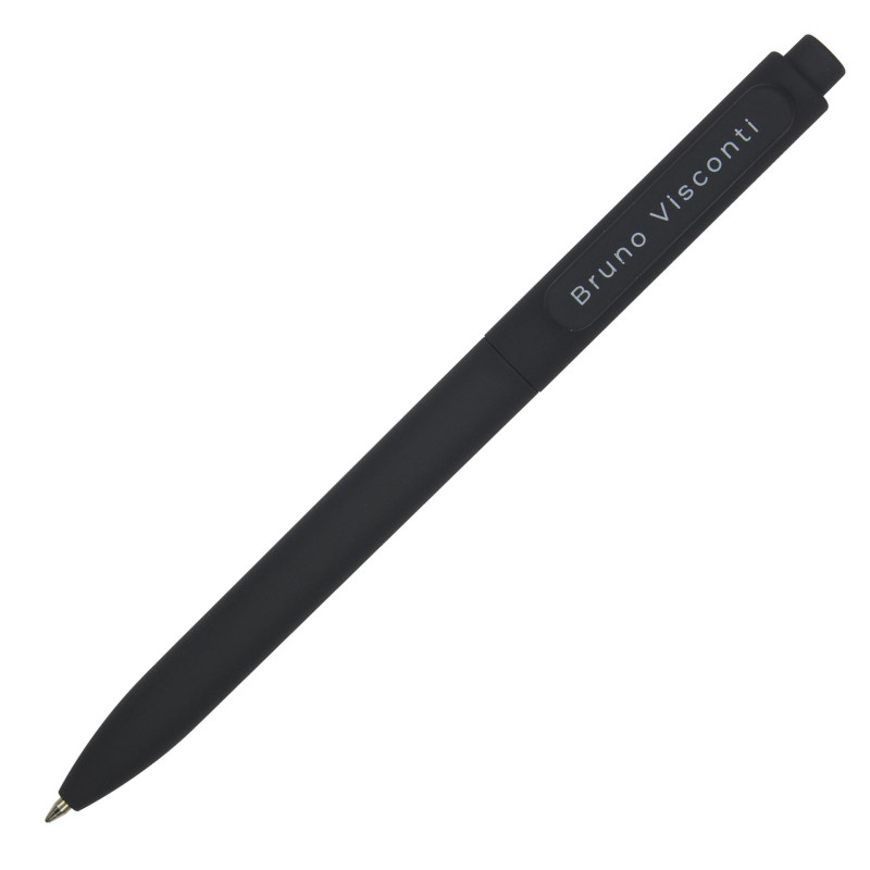 Ручка шариковая автомат. SoftClick.Black 0.7мм синяя 20-0102