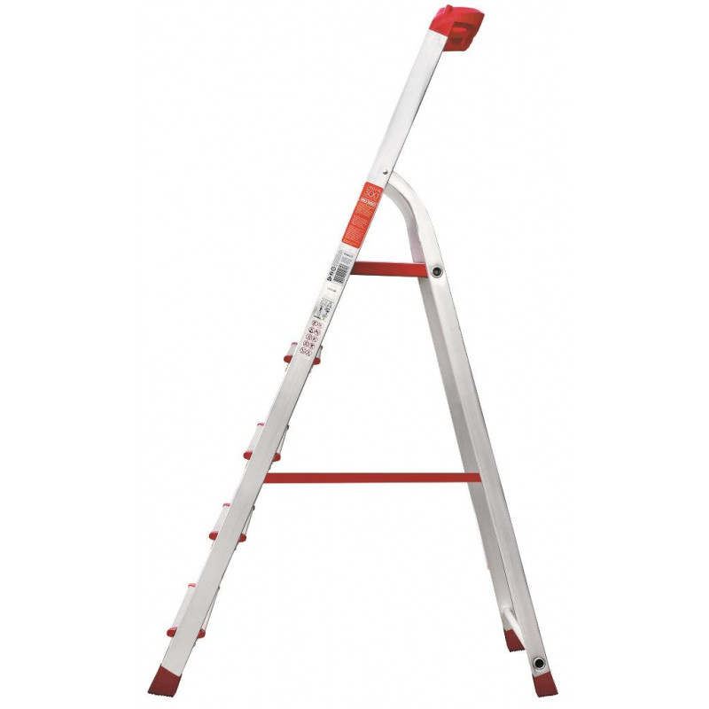 Стремянка алюминиевая усиленная 225 кг 5 ступеней, пл. лоток Новая Высота