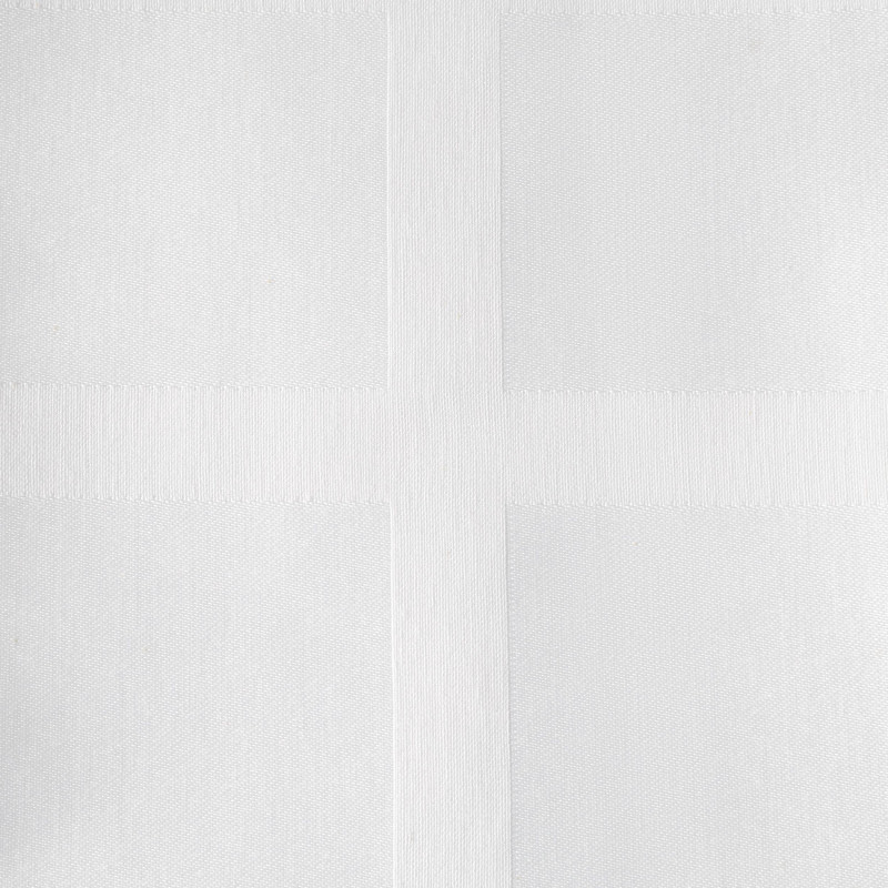 Скатерть Luscan Журавинка 145х145см (88%ПЭ, 12%хлопок) рис квадрат, белый