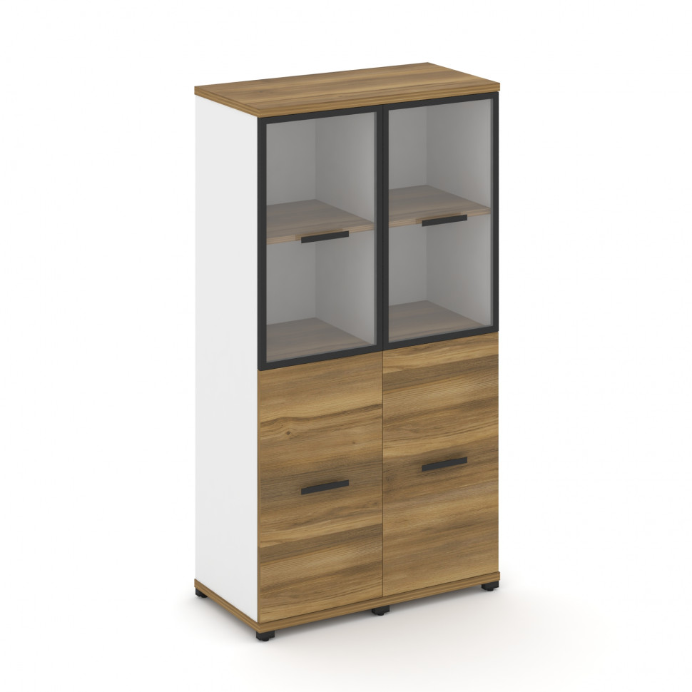 Concept Шкаф 2 узкие секции, 4 ниши CN.STU-422 RPB B Сандал Янтарный/Белый Бриллиант/Металл Черный/П Concept Шкаф 2 узкие секции, 4 ниши CN.STU-422 RPB B Сандал Янтарный/Белый Бриллиант/Металл Черный/П