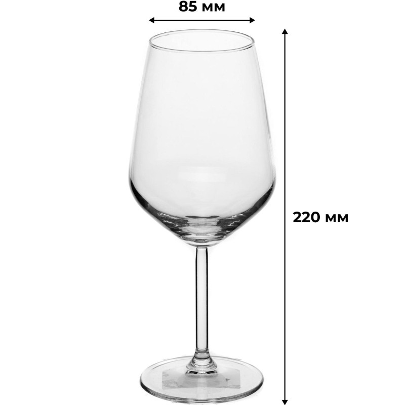 Бокал АЛЛЕГРА  490 мл 12шт/уп (440065SLB/12)