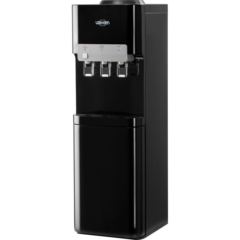 Кулер VATTEN V11NKB, для воды, компрессорный, холодильник, черный