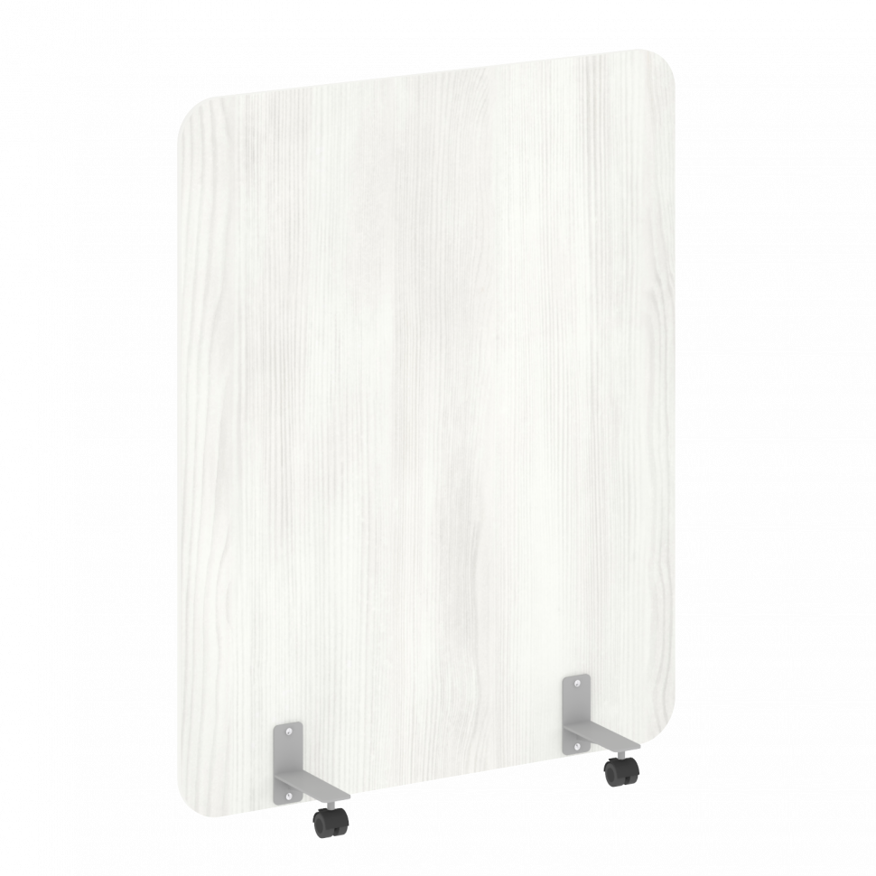 R-line Перегородка на металлических опорах, на роликах DP.R-120-150 Снежная Патина/Металл Серый 1200