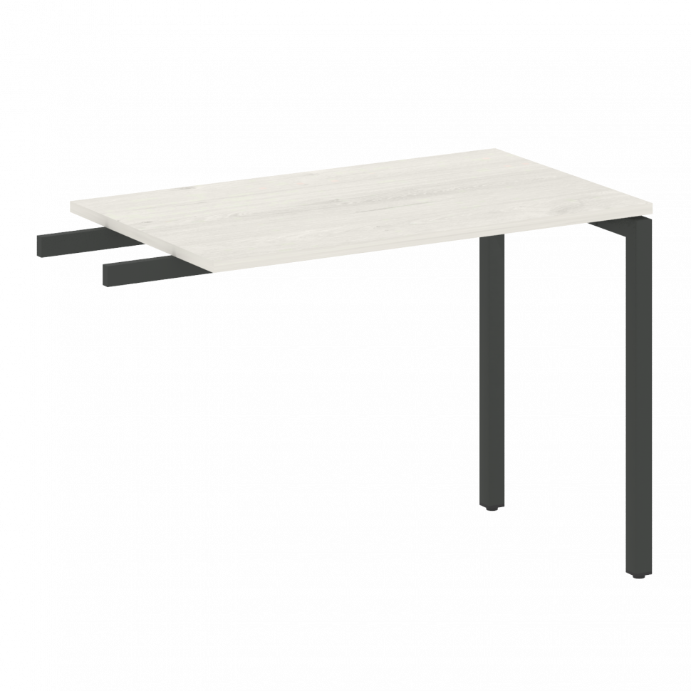 Metal System Quattro Приставной элемент на П-образном м/к 40БП.ПР-3 Дуб Наварра/Металл Антрацит 1000 Metal System Quattro Приставной элемент на П-образном м/к 40БП.ПР-3 Дуб Наварра/Металл Антрацит 1000