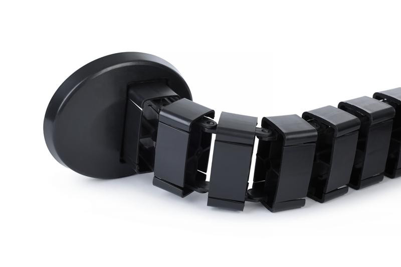 Кабель-канал вертикальный 1300мм KKV-130 Черный