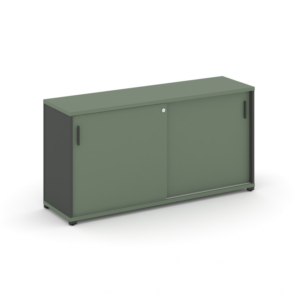 Concept Шкаф-купе опорный/приставной CN.SOPK-004 A Кобо/Антрацит/Металл Антрацит 1480*420*750