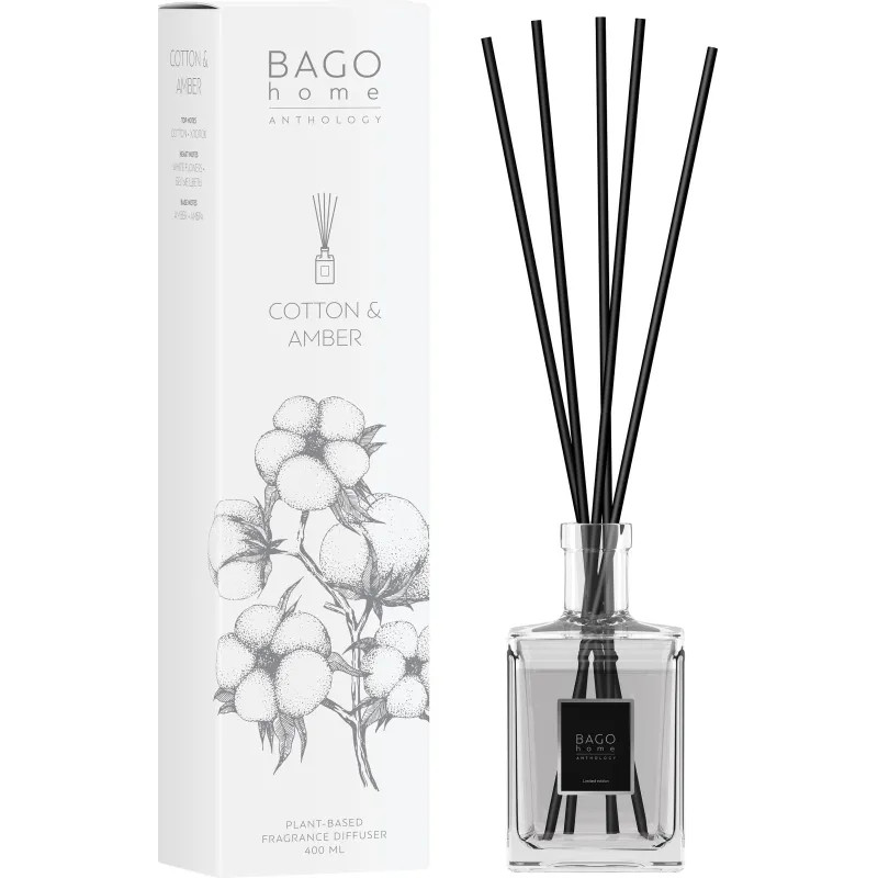 Аромадиффузор Хлопок и амбра 400 мл, BAN0203