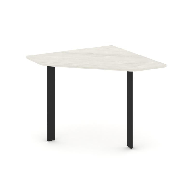 Style Project Угловой элемент переговорного стола SN-59.UPRG-001 Дуб Наварра/Металл Черный 980*980*7