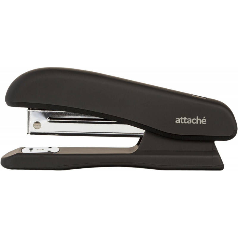 Степлер Attache Comfort до 20 лист, soft touch покрытие, черн, №24/6, 26/6