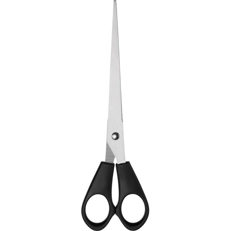 Ножницы Выбор есть 180 мм с пластиковыми ручками, цвет черный