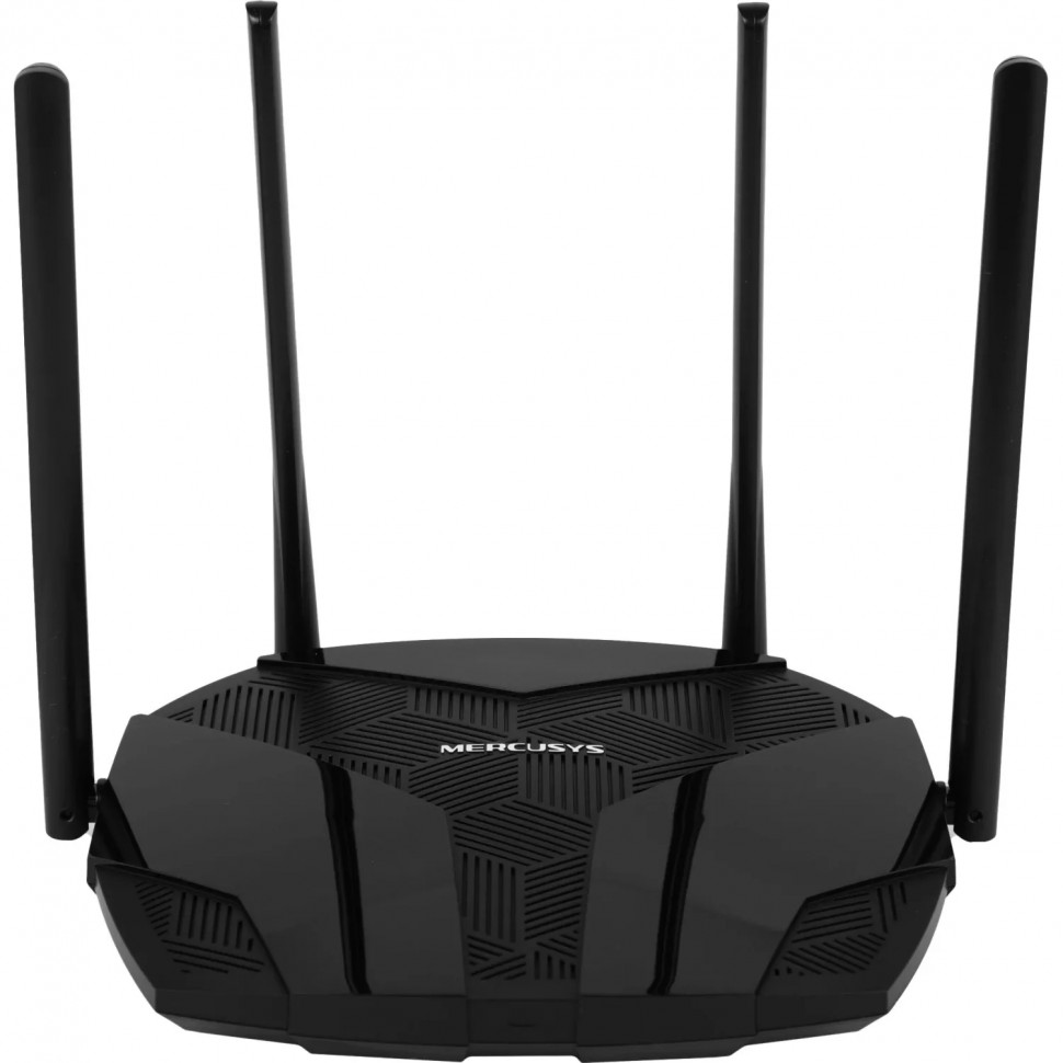 Маршрутизатор Mercusys MR80X AX3000 10/100/1000BASE-TX черный
